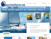 Tablet Screenshot of discountyachtcharters.com